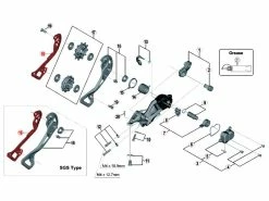 Shimano Chape Interne Pour Dérailleur XTR M9000
