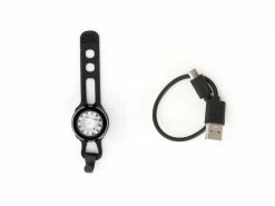 MSC Lampe De Sécurité à LED Avant USB Noir