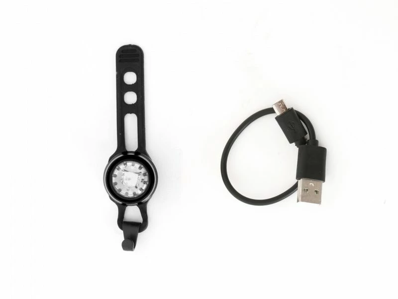 MSC Lampe De Sécurité à LED Avant USB Noir 3 MSC Lampe De Sécurité à LED Avant USB Noir