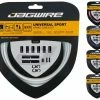 Jagwire Kit Cables Et Gaines De Frein Universal Sport 1 Jagwire Kit Cables Et Gaines De Frein Universal Sport -VTT Soldes Boutique 371546