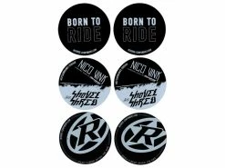 Reverse Components Dessous De Verres Reverse Noir / Blanc (x6)