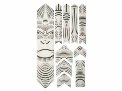 All-mountain-style All Mountain Style Kit De Protections De Cadre XL 10 Pièces -VTT Soldes Boutique 422288