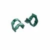 KCNC Clips Gaines Anodisés (X10) - Vert -VTT Soldes Boutique 423906