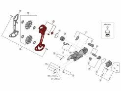 Shimano Chape Externe Pour Dérailleur XTR M9120 - Chape Longue