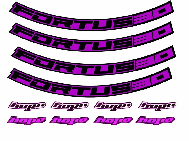 Hope Kit Stickers Pour Jantes Fortus 30 – 29" 2023 7 Hope Kit Stickers Pour Jantes Fortus 30 – 29" 2023 – Image 5