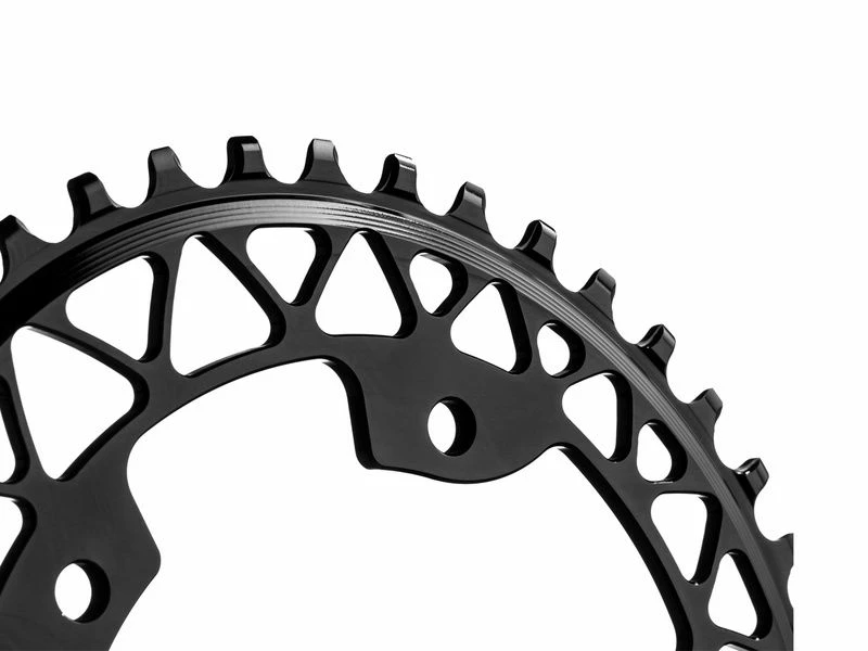 Absolute Black Plateau Gravel Oval Narrow Wide 110 Mm 4 Trous Gris 2022 4 Absolute Black Plateau Gravel Oval Narrow Wide 110 Mm 4 Trous Gris 2022 – Image 2