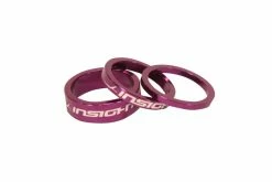 Pack Spacers INSIGHT 1-1/8" Couleur Noir 27 Pack Spacers INSIGHT 1-1/8" Couleur Noir -VTT Soldes Boutique pack spacers insight 1 1 8 5