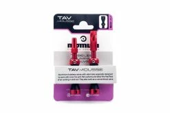 Paire De Valves Tubeless MOMUM Pour Mousse 50 Mm Rouge -VTT Soldes Boutique paire de valves tubeless momum pour mousse 50 mm rouge 1