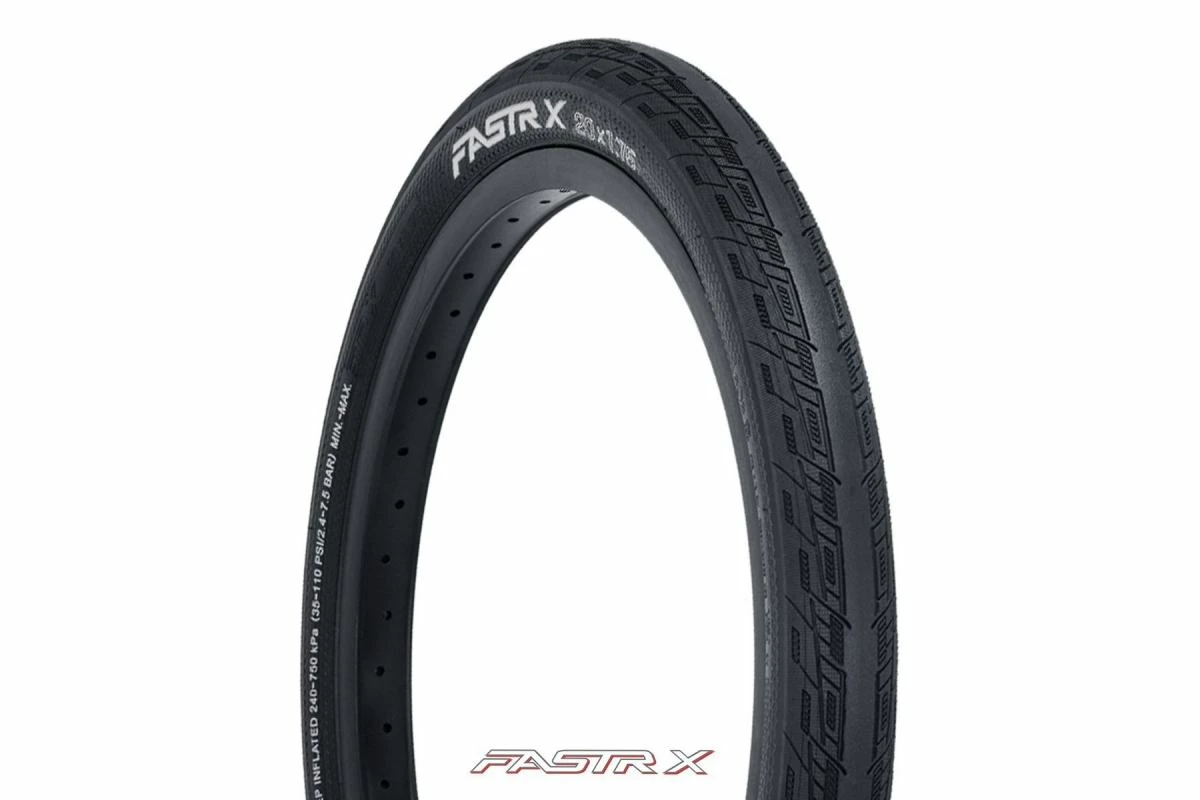 Pneu BMX TIOGA Fastr X Rigide Tailles Pneu 20" X 1-1/8" 3 Pneu BMX TIOGA Fastr X Rigide Tailles Pneu 20" X 1-1/8"